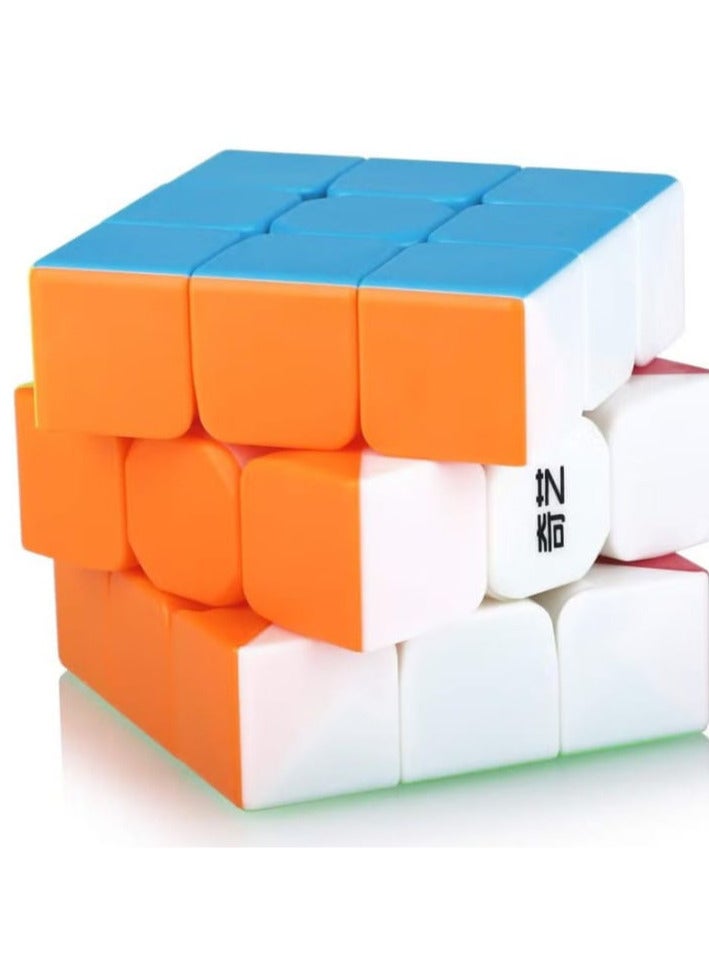 MaoMaoYo 3x3 Speed Cube, 3x3x3 Magic Puzzle Cube, Stickerless Magic Speed Cube, Holiday Gift for Kids and Adults (Stickerless). - Image 2